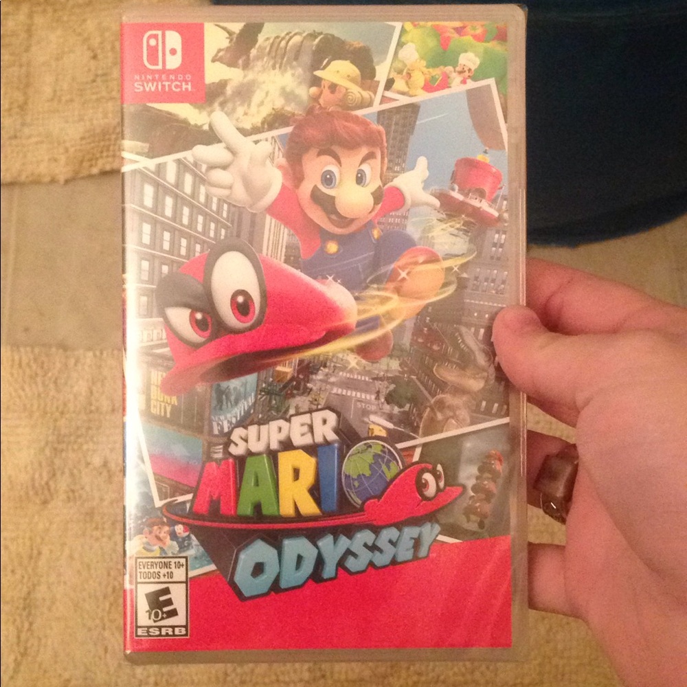 Super Mario Odyssey Game- Nintendo Switch